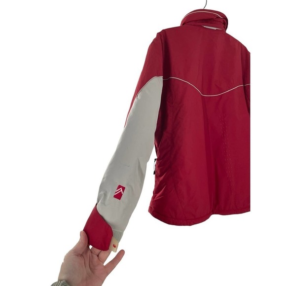 ELITE ALPINE DESIGN MENS RED AND GRAY SKI  COAT - Picture 5 of 9